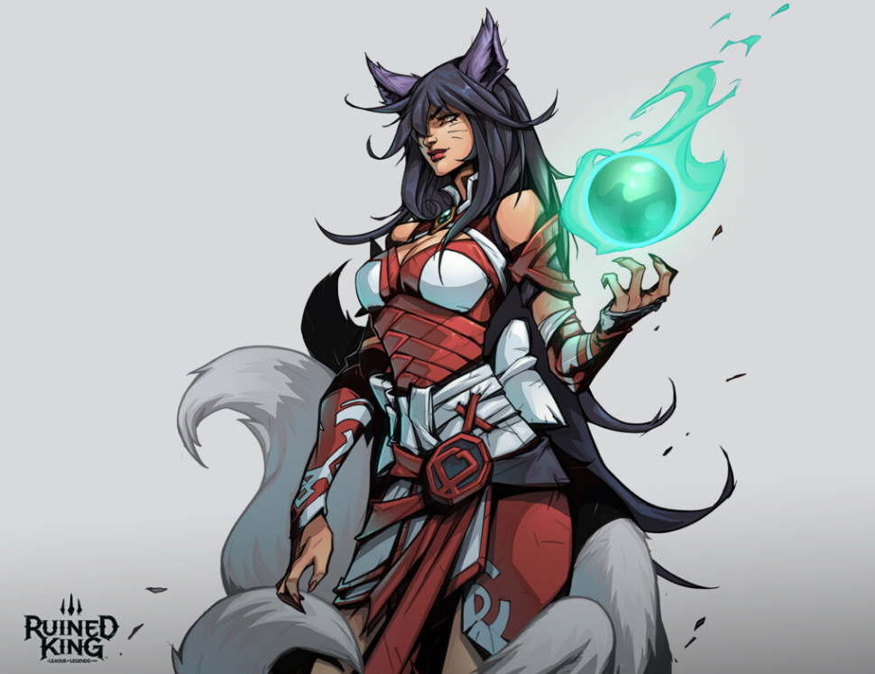 official art for The Ruined King. Probably the actual game asset.